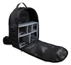 The Photo Pro Solar Backpack, Black, divider pockets