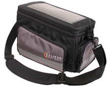 The Nomad Solar Bike Bag, black