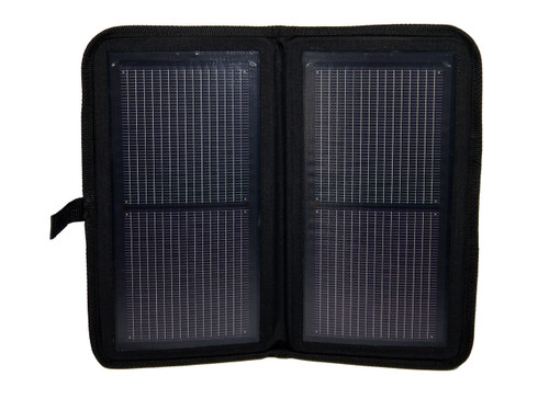 The Eclipse Foldout Solar Charger, open