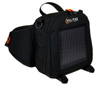 The Eclipse Solar Fanny Pack, black