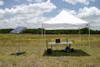 Solar Tripod Power Station 100P, pop-up tent