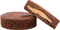Fudge Brownie Cookie Stuft with Peanut Butter & Pretzels