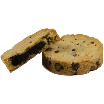 Chocolate Chip Cookie Stuft with Fudge Brownie