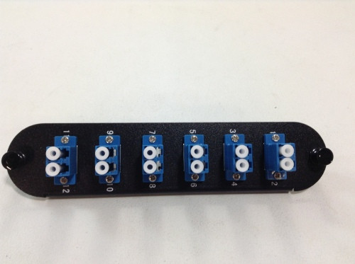 CCH-CP12-E4 , Panel Precargado Con 6 Acopladores LC Duplex , Multim - Foto 6