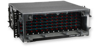 144 Port Panel CCH-04U Loaded with SCU SM Duplex Adapter Plates and Adapters