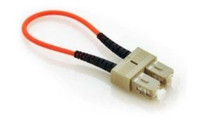 LBCSCM5 SC Loopback Fiber Optic Test Cable, Multimode, UPC, 50/125, OM2, 6"