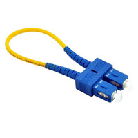 LBCSCSM SC Loopback Fiber Optic Test Cable, Singlemode, UPC, 9/125um, 6"