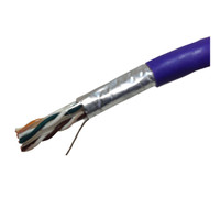 CAT6 Enhanced F/UTP SOLID 4/23 CMP PLENUM Ethernet Cable - C6E-FTP-SD-P4/23