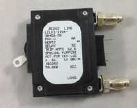 Emerson 102282 Circuit Breaker 50A 80VDC 1 Pole Tripping Method Magnetic HYD SPDT (LELK1-1RS4-30452-50)