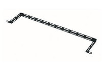 LBP-4A Horizontal Lacing Bar, 4" Offset, L-Shaped, Pack of 10