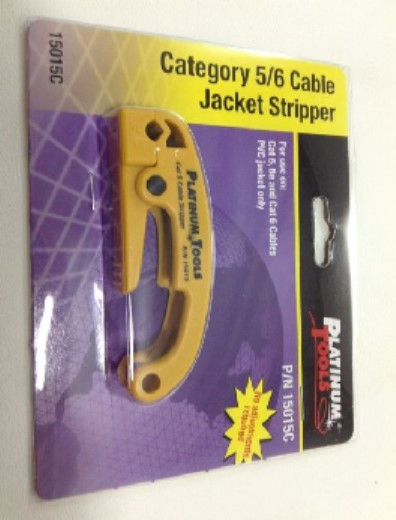 15015 Category 5/6 Cable Jacket Stripper by Platinum Tools 