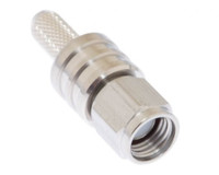 TC-195-SM-SS-X  SMA MALE STRAIGHT PLUG CONNECTOR FOR LMR-195 (3190-2878)