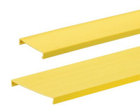 2" X 2" COVER FOR 6 FT FIBER DUCT CHANNEL YELLOW