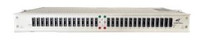 NPGMT150D15 Quick-Connect GMT Fuse Panel, dual 150A/bus, Fifteen 20A GMT/bus, output connectors, 19/23”, 1RU