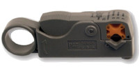 Platinum Tools 15032C 2 Level Coax Stripper for RG59/62/6. Clamshell.