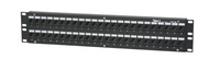099-8624-1601 PATCH PANEL CAT6 24 PORT UNSHIELDED 1RU 19" FEED THROUGH RM