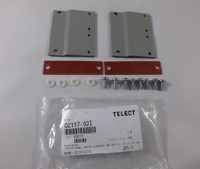 Telect 02117-02I 2RU Rack Adapter Kit 19"-23" EIA MTG w/ Isolation Pad (TE Gray)