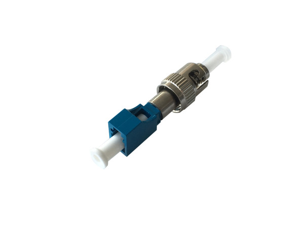 LC Female-ST Male Single Mode Simplex Fiber Optic Adapter - Telexpress Live Store