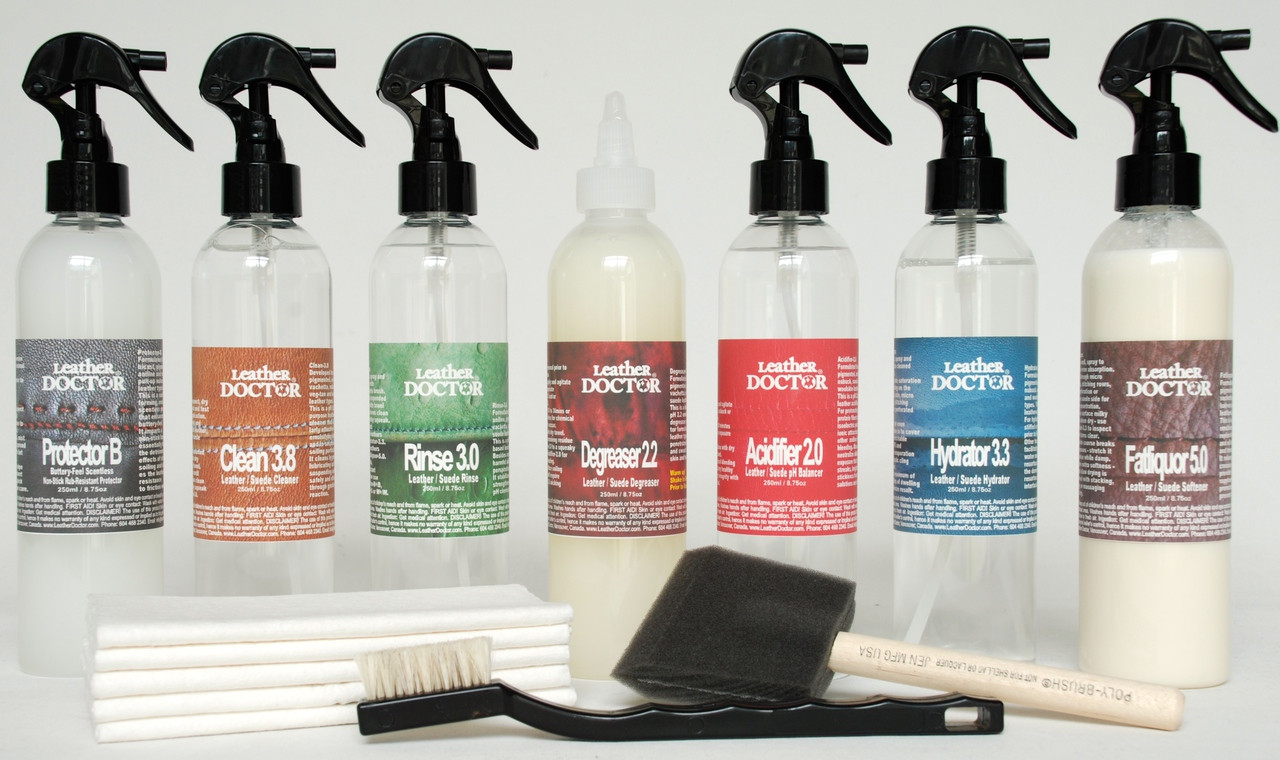 KitA5.dr Leather Degreaser Kit Leather Doctor