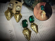 Small Stone Earrings