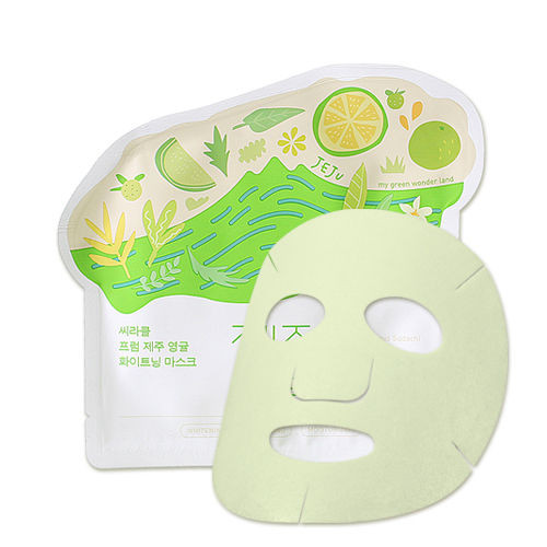 Ciracle Jeju Citrus Sudachi Whitening Mask 21g x 10PCS