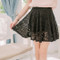 A-Line Lace Swing Skirt