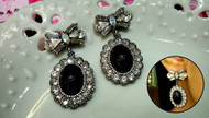 Palace Style Crystal Drop Earrings