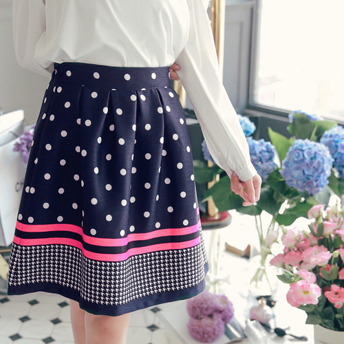 Sweet Polka Dot Skirt