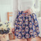 Geometric Print Pleated Skirt Geometric Print Pleated Skirt