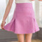 Loop Tweed Pleated Skirt