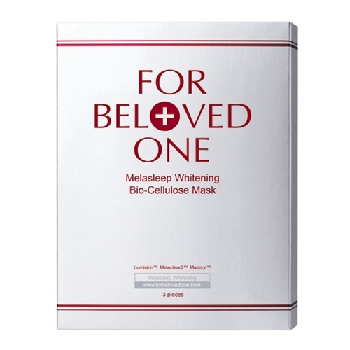 For Beloved One Melasleep Whitening Bio-Cellulose Mask 3pcs