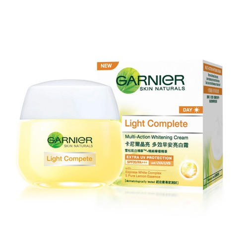 Garnier Light Complete Multi-Action Whitening Day Cream SPF20 50ml