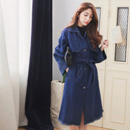 Long Denim Coat