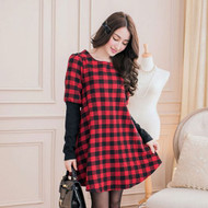 Plaid Cotton Dress