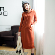 Hoodie Long Dress