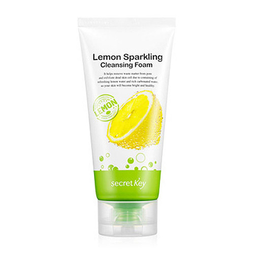 Secret Key Lemon Sparkling Cleansing Foam 120g