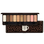 Etude House Play Color Eyes In The Cafe 1g X 10 Colors Eye Shadow Palette Brown