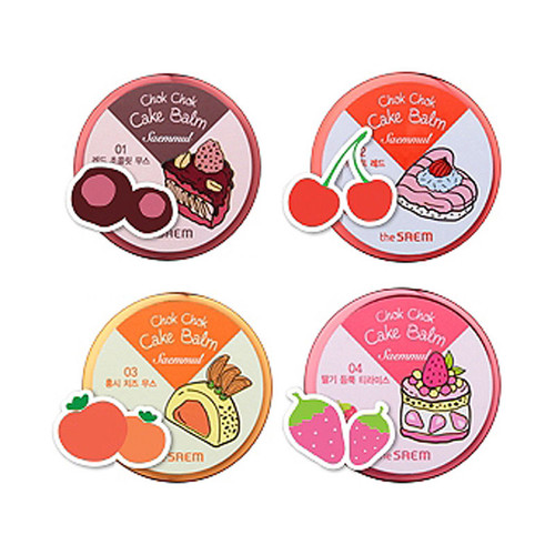 THE SAEM Saemmul Chok Chok Cake Balm 10g 4 Colors