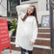 Round Neck Drop Shoulder Sweater Dress