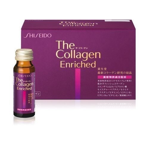shiseido the collagen enriched drink v 50ml x 10 bottles