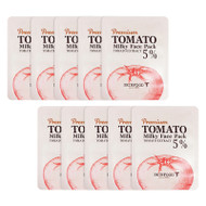 SKIN FOOD Premium Tomato Milky Face Pack Sample 10pcs