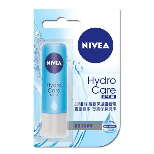 Nivea Hydro Care Lip Balm SPF15 10ml