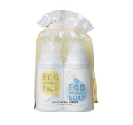 TOO COOL FOR SCHOOL Egg Mousse Pack & Soap Special Duo 2 PCS