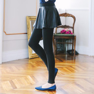 Leather Skirt Legging Set