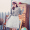T Shirt Stitching Lace Dress T Shirt Stitching Lace Dress