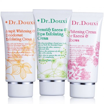 Dr Douxi Beauty Body Set Armpit Knees Hips Exfoliator Whitening Cream 3pcs Strawberrycoco
