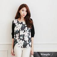 Flower Print Blouse