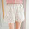 Women Crochet Lace Shorts