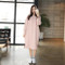 Hooded Midi Pullover Dress
