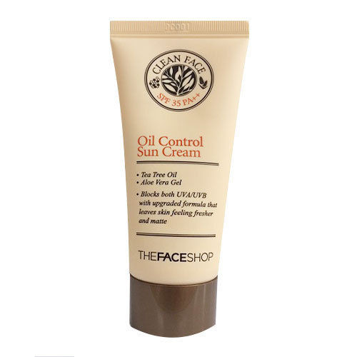 THE FACE SHOP Clean Face Oil Control Sun Cream SPF35 PA++ 50ml 